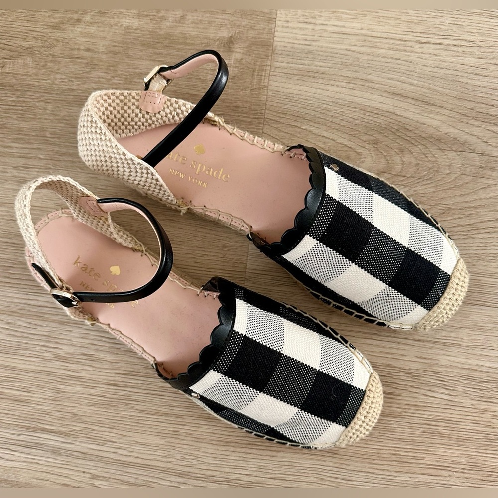 Kate Spade Bonnie Flat Espadrilles Size 6.5